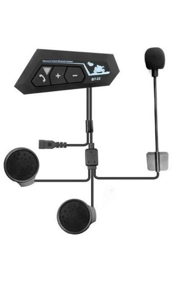 Bt22 Kask Kulaklık Bluetooth Motosiklet Kulaklık 5.0