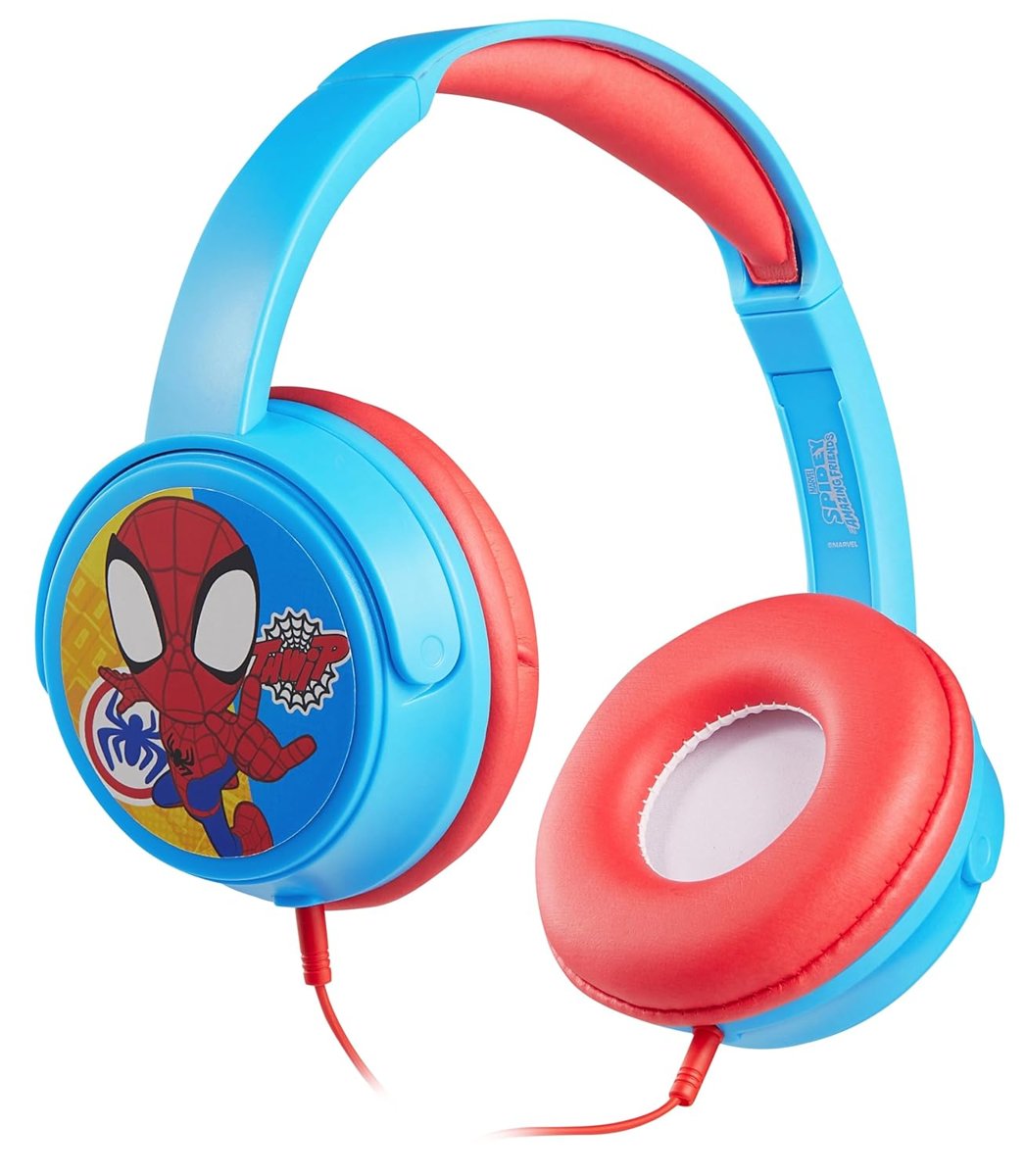 Marvel Spıderman Kablolu Kulaklık Çocuk Kulaklığı Lisanslı Hediye Stıckerlı MV-6513-SAF