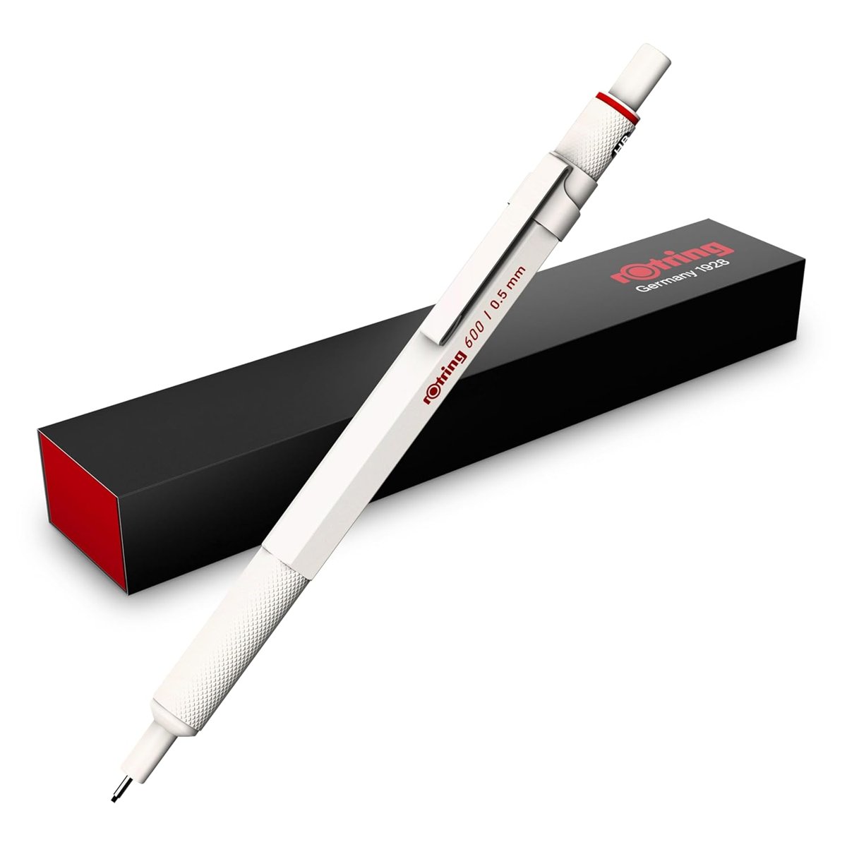 Rotring 600 İnci Beyaz Tükenmez Kalem
