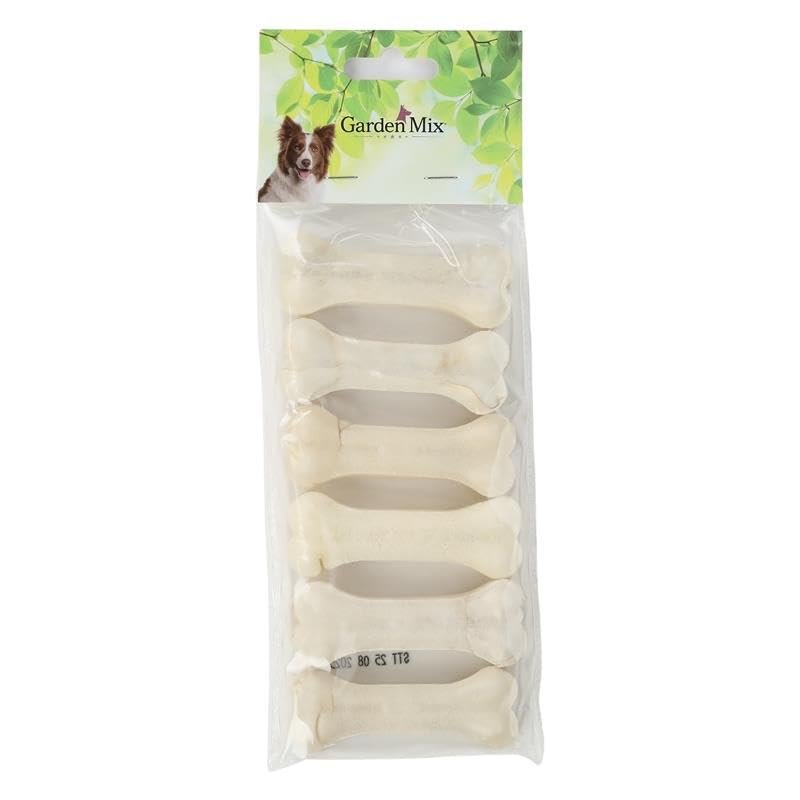 Gardenmix Sütlü Deri Kemik 8 Cm 20-25 G.6 Li Paket, 541-YF8015WA