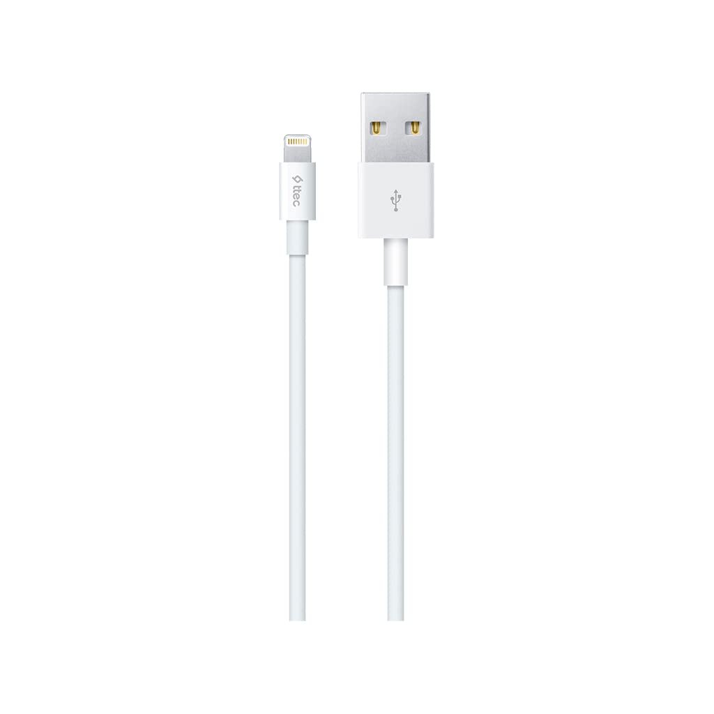 ttec Lightning 100cm Şarj Kablosu- Beyaz (2DK7508B)