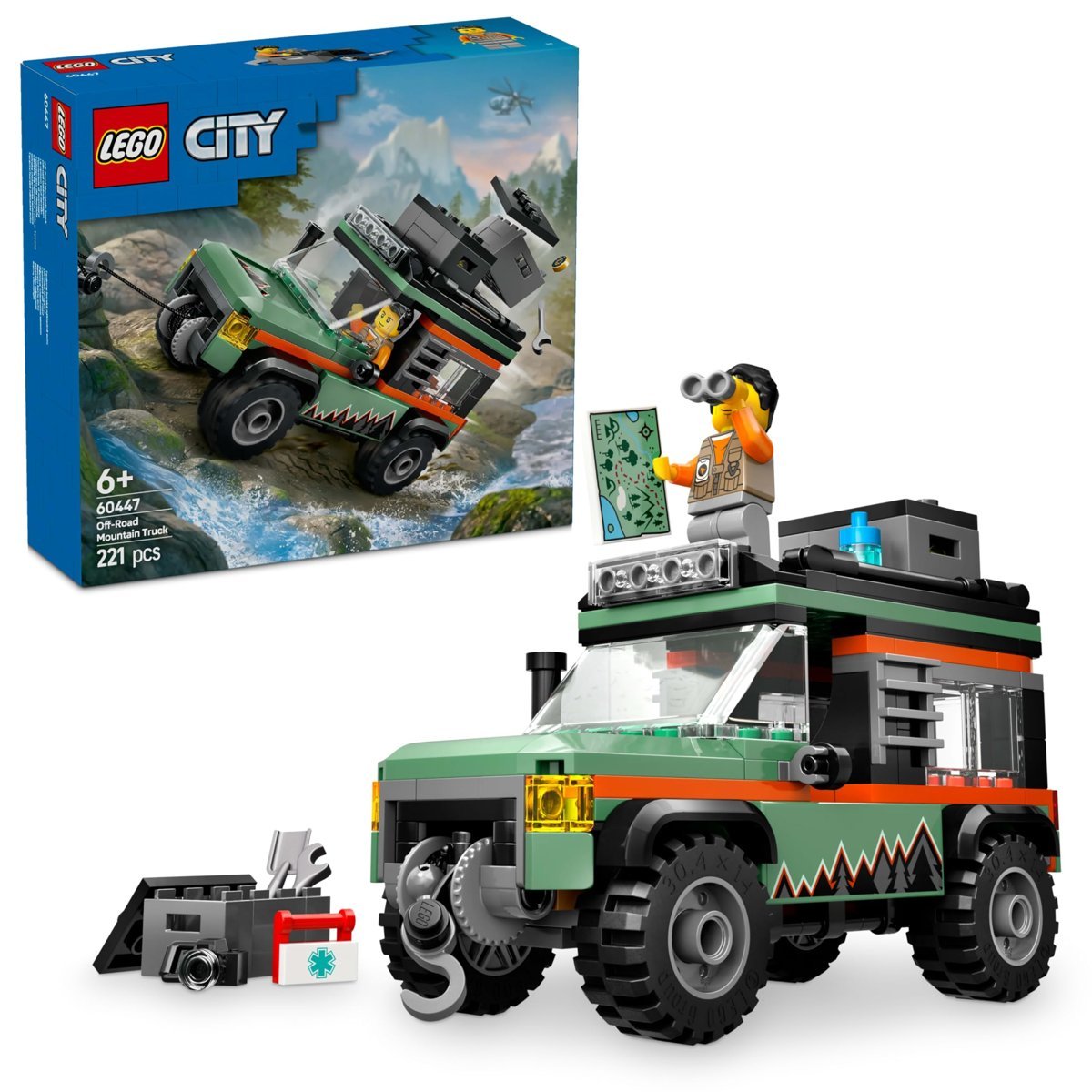 LEGO City 4x4 Arazi Dağ Arabası 60447