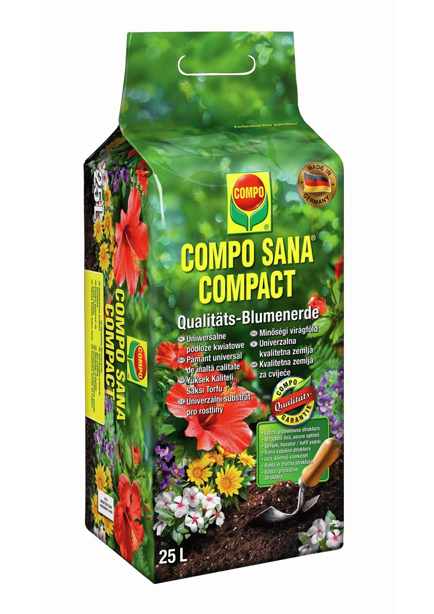 COMPO Sana 1146 Çiçekli Bitkiler için Toprak, 25lt