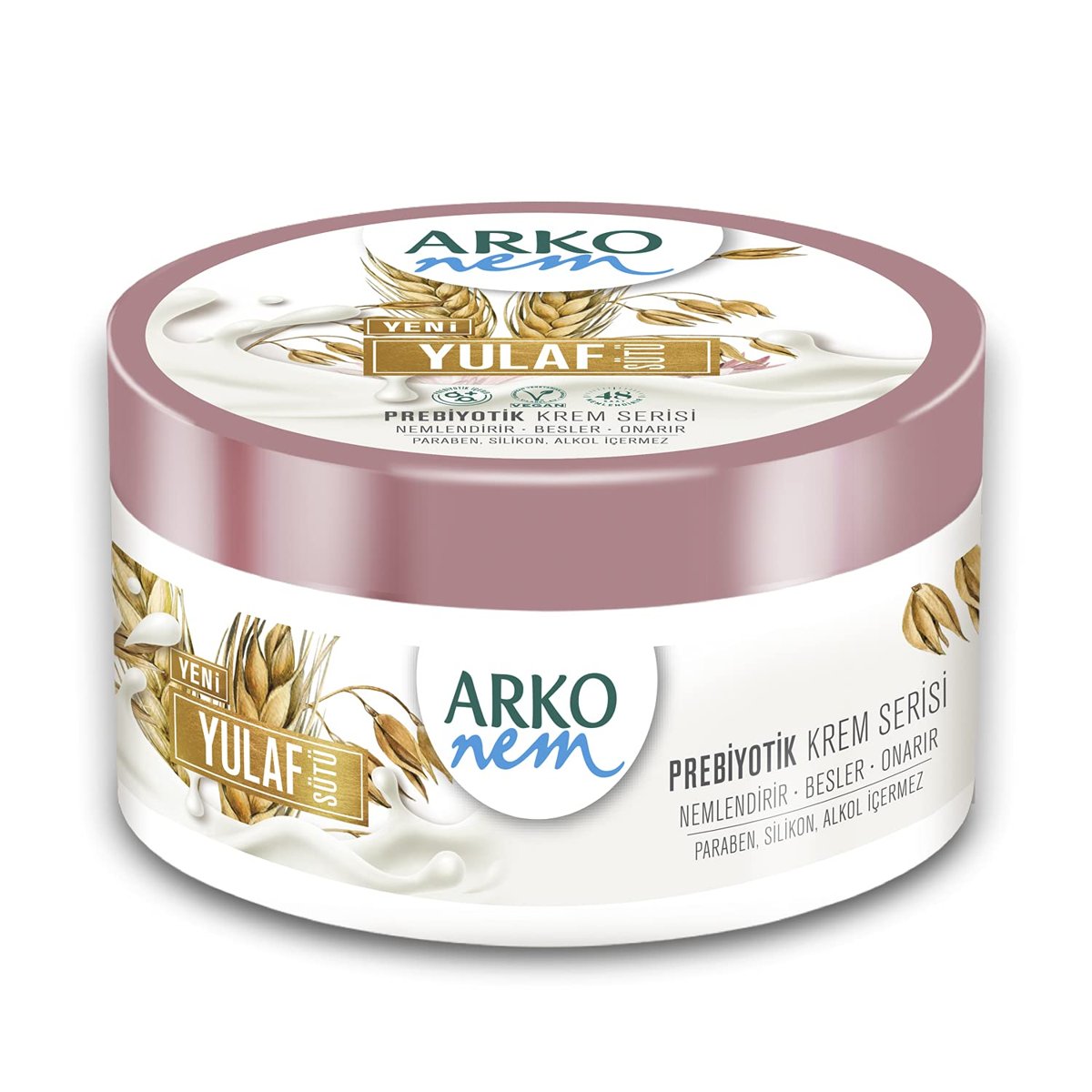 Arko Nem Prebiyotik Krem Serisi Yulaf Sütü 250 ml El ve Vücut Kremi