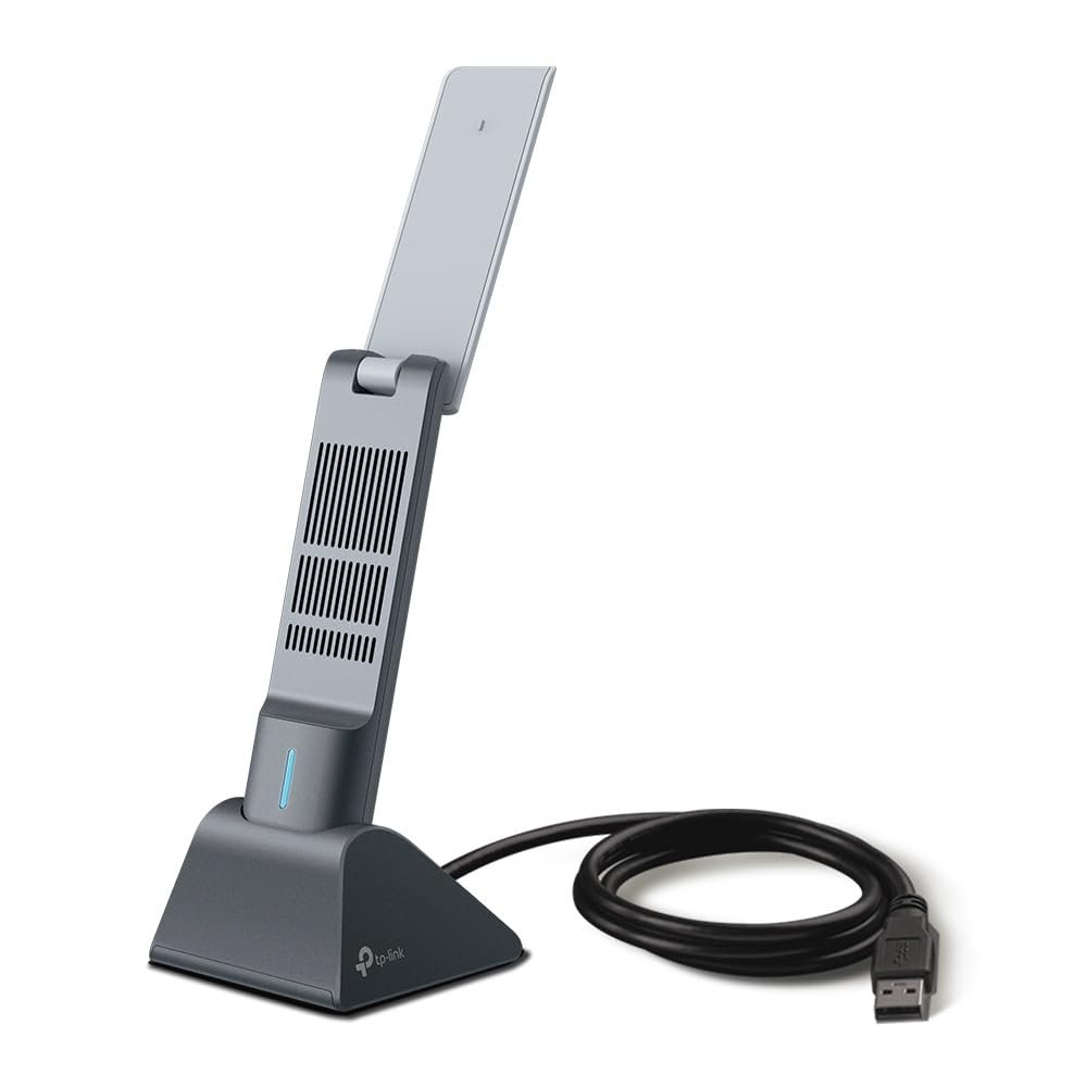 TP-Link Archer TX20UH, AX1800 Yüksek Kazançlı Kablosuz USB Adaptör, 1,2 metre USB 3.0 kablosu, Beamforming Teknolojisi, MU-MIMO, Düşük Gecikmeli Oyun Deneyimi, WPA3, Kolay Kurulum