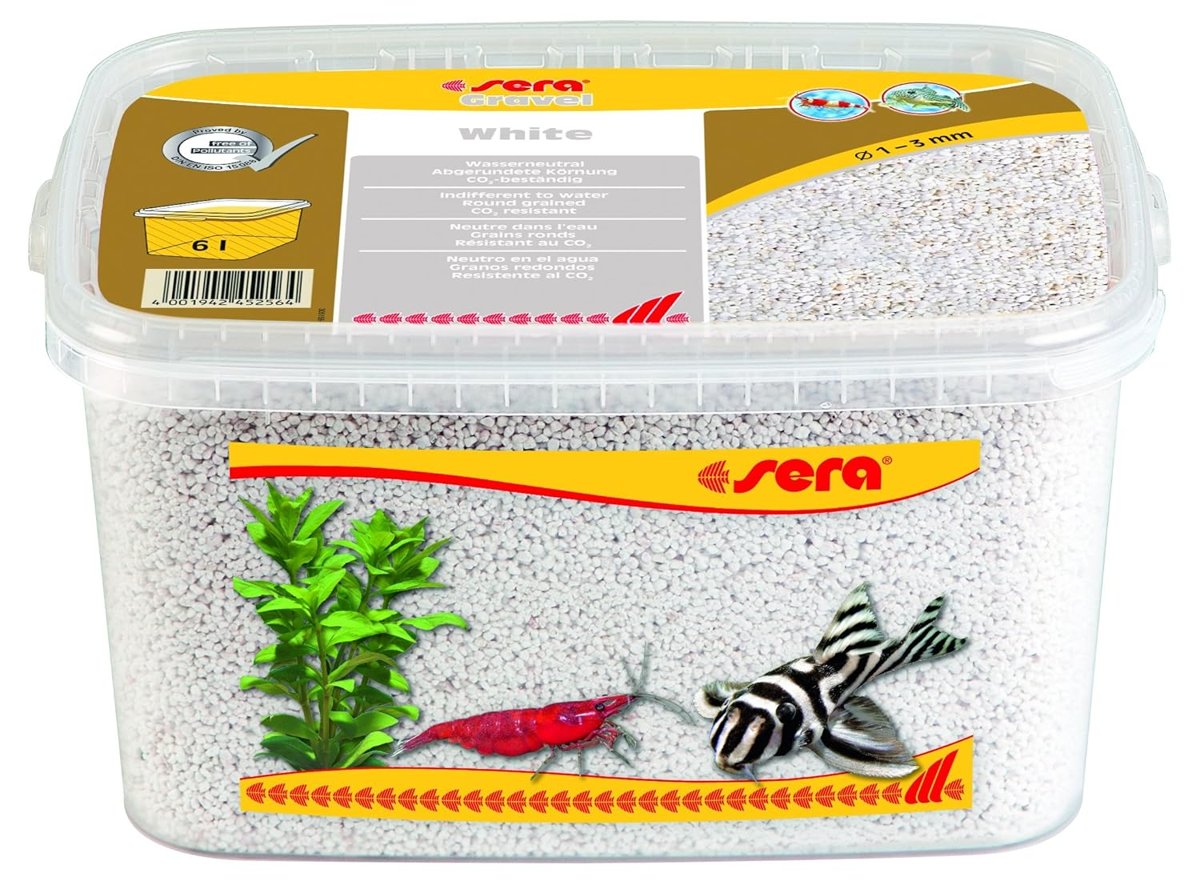 Sera Akvaryum Kumu Beyaz 1-3mm 6 Lt