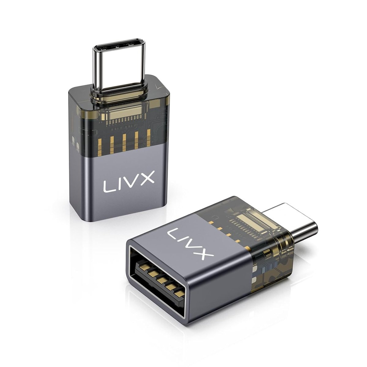 LivX Type C to USB3.2 Çevirici Dönüştürücü OTG 10Gbps 60W Ultra Hızlı Şarj ve Veri Aktarımı OTGDM