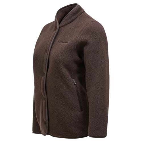 Peak Performance W Fleece Snap Cardigan Kadın Kahverengi Outdoor Polar G78131180