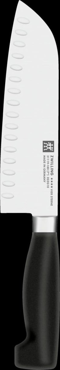 Zwilling Four Starsantoku Bıçağı, 18 cm, Oluklu Kenar