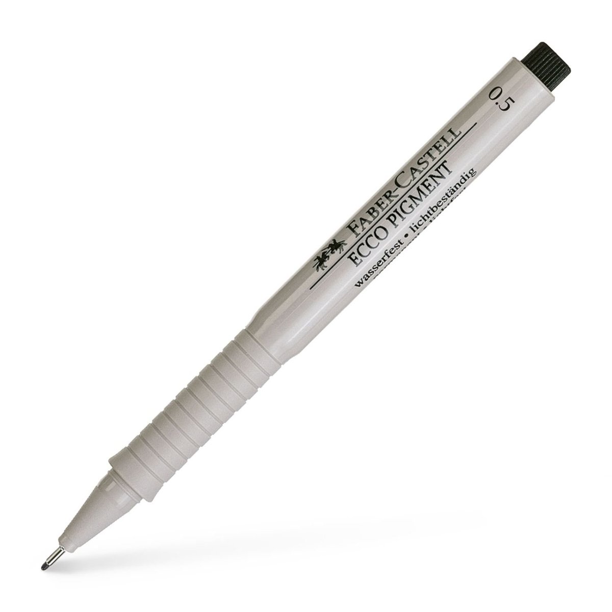 Faber-Castell Teknik Çizim Kalemi, 0.5 mm Uç, Su ve Işık Geçirmez Mürekkep, Cetvel ve Şablon Uyumlu,