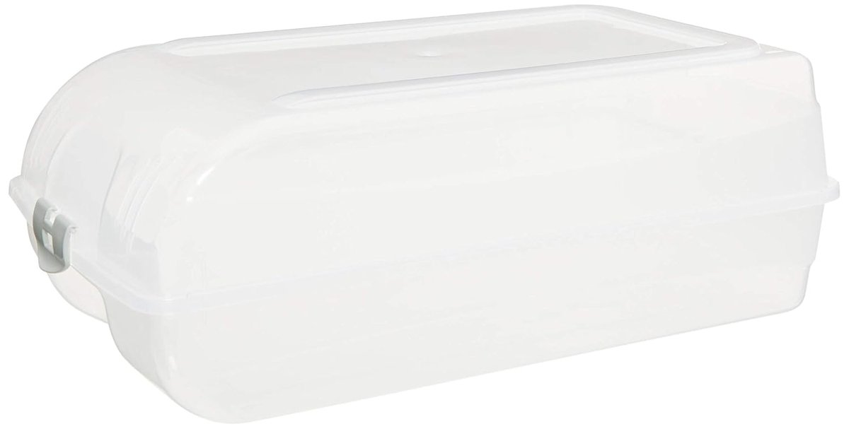 DecoBella 50817 Bay Ayakkabı Koruma Kutusu, Şeffaf, 37.5 x 21 x 13.5 cm