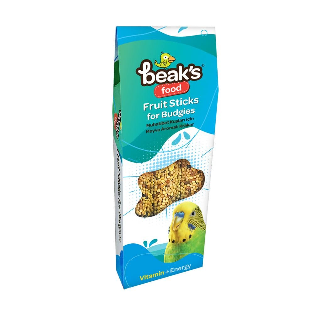 Beak's Kuşlar için Ek Besinler, Kutu, Meyveli Muhabbet Krakeri, 3 ad x 10 adet