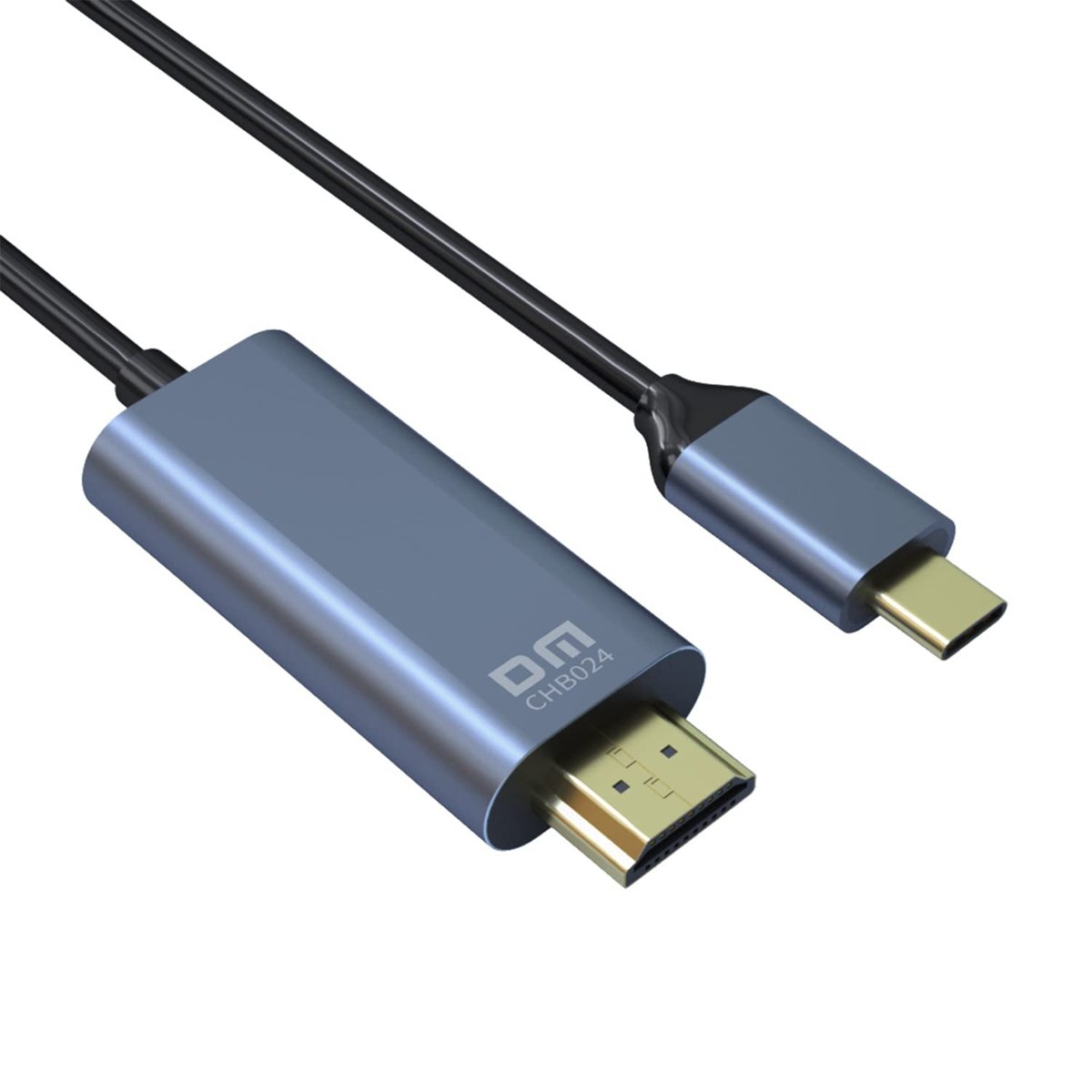 DM CHB024 Type-C to Erkek HDMI 4K 30Hz Dönüştürücü Kablo 1.8 Metre