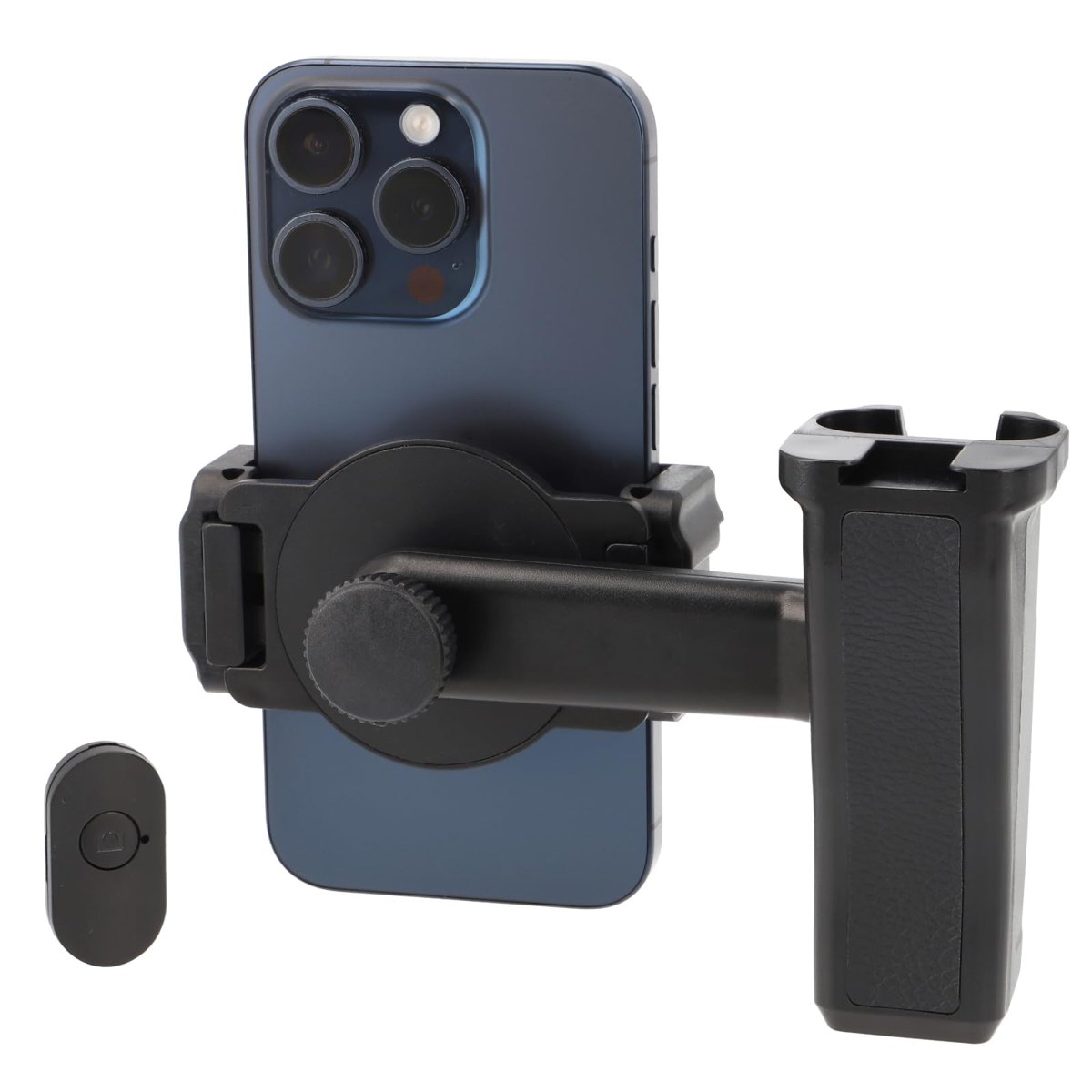 ayex Manyetik Vlogging El Gribi | Bluetooth Uzaktan Kumandalı Telefon Tutucu | Tripod ve Cold Shoe Uyumlu