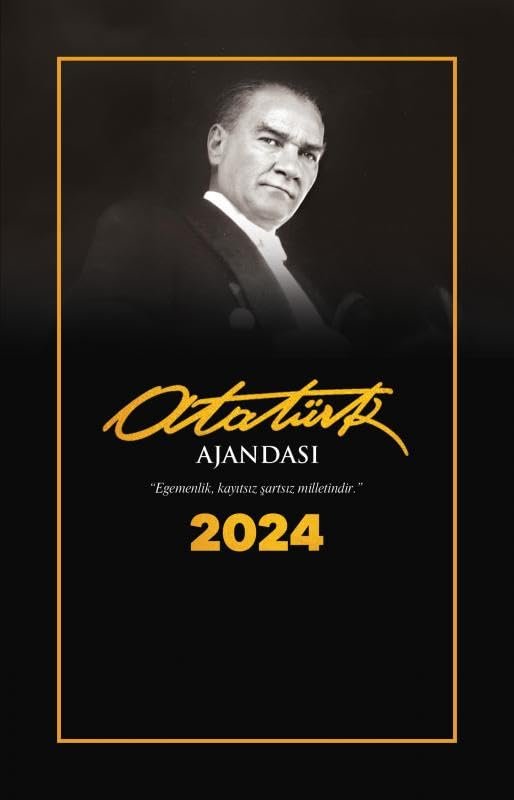 Halk Kitabevi Gazi Paşa 2024 Atatürk Ajandası, 13.5x21cm