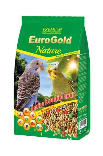 EuroGold Ballı Yavru Muhabbet Kuşu Yemi, 500 Gr