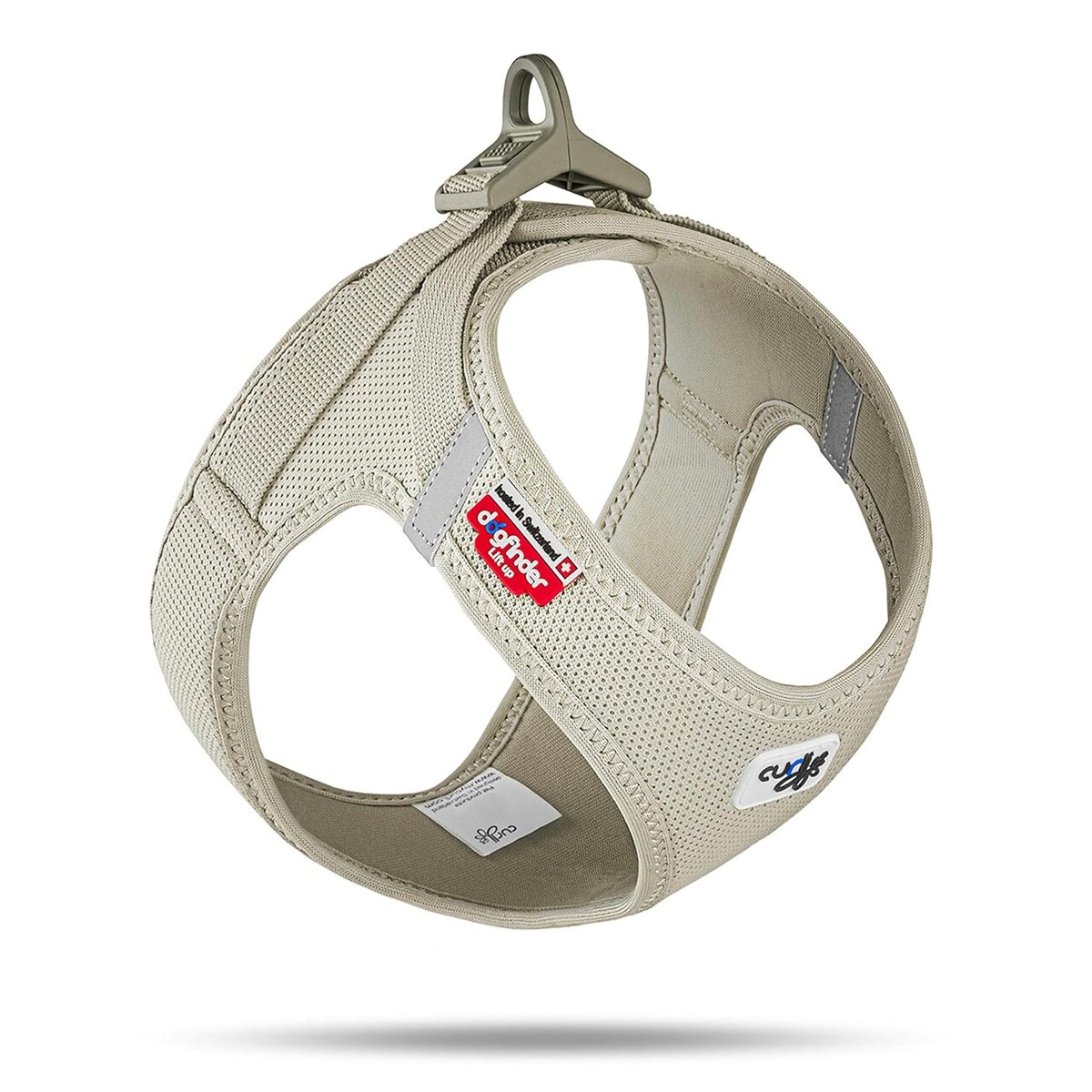 CURLI VEST HARNESS CURLI CLASP AIR-MESH LIGHT-TAN XL