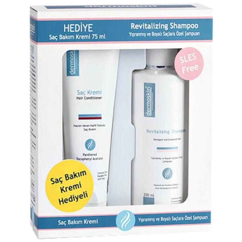 Dermoskin Yıpranmiş Ve Boyali Saçlar Için Hediyeli Gofre 1 Paket (1 x 200 ml)