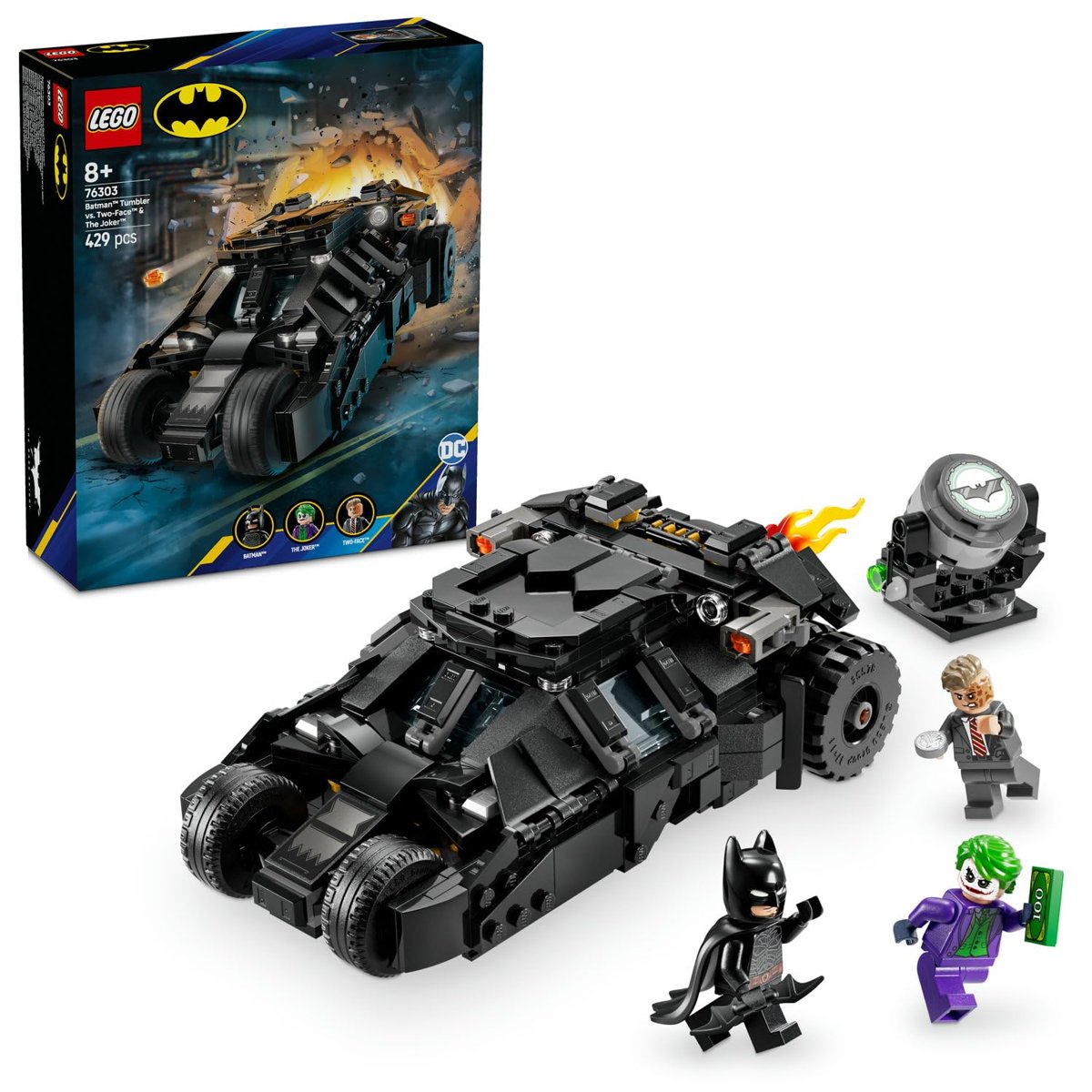 LEGO DC Batman: Batman Tumbler, Two-Face ve Joker’e Karşı 76303