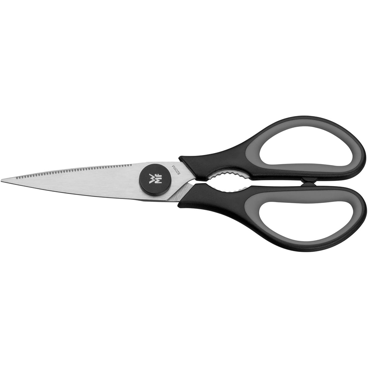 WMF Touch 21 cm Mutfak Makası, Tırtıklı Ağız, Cromargan® Yüksek Kaliteli Paslanmaz Çelik, Yumuşak Tu