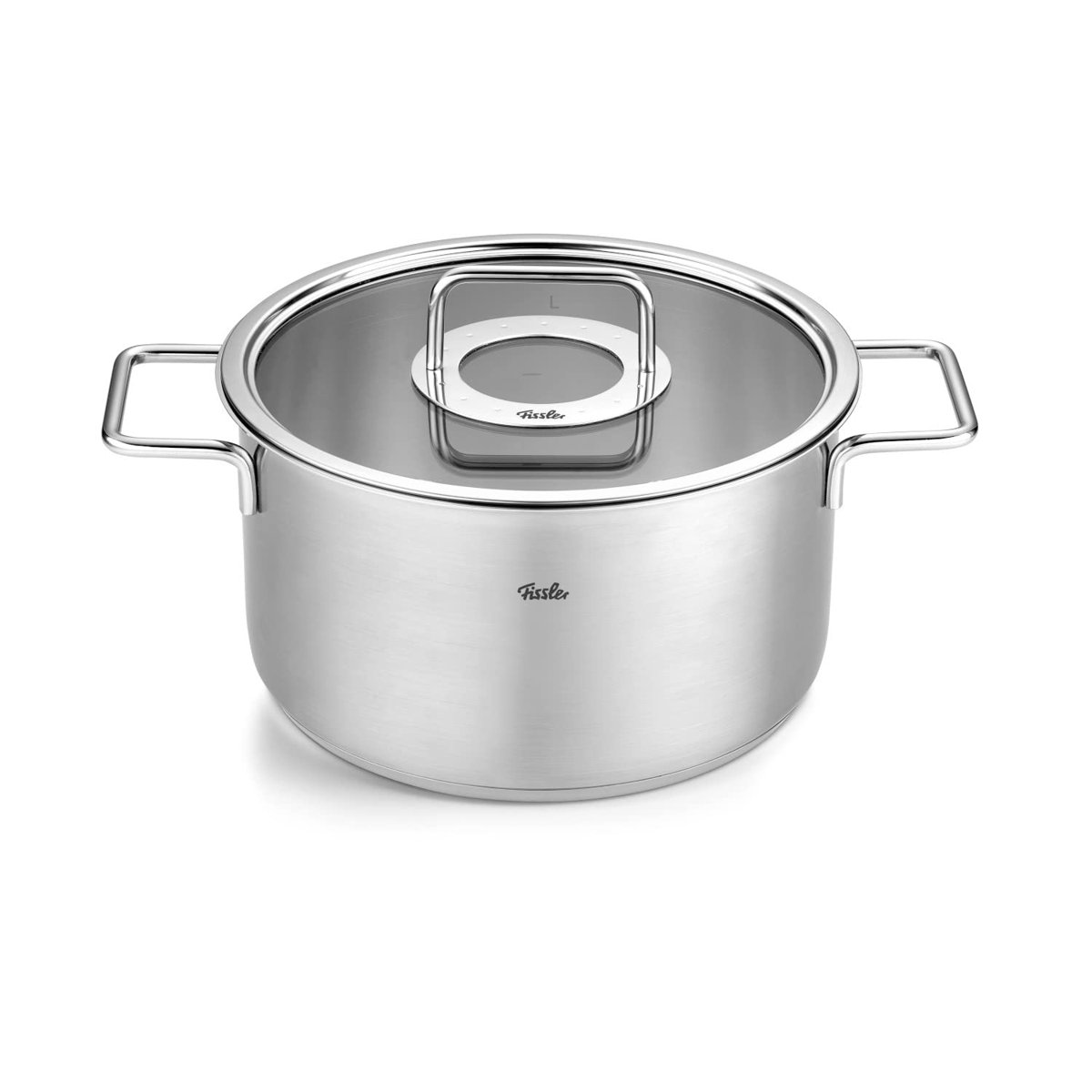 Fissler Pure Collection Cam Kapak Derin Tencere 24 cm