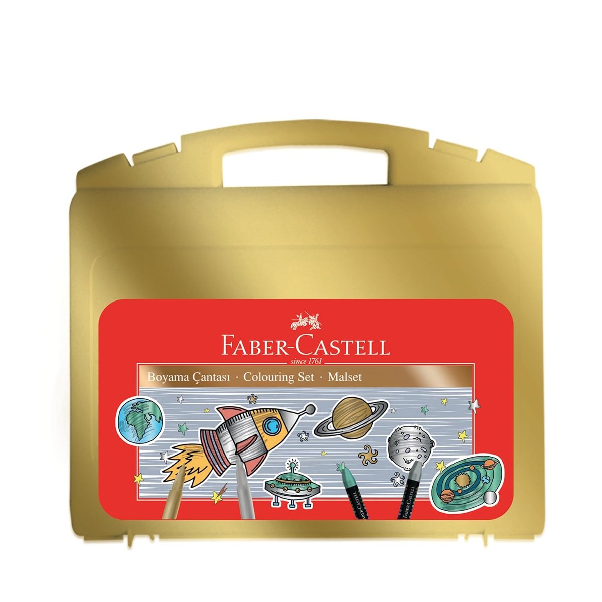 Faber-Castell Metalik Boyama Çantası