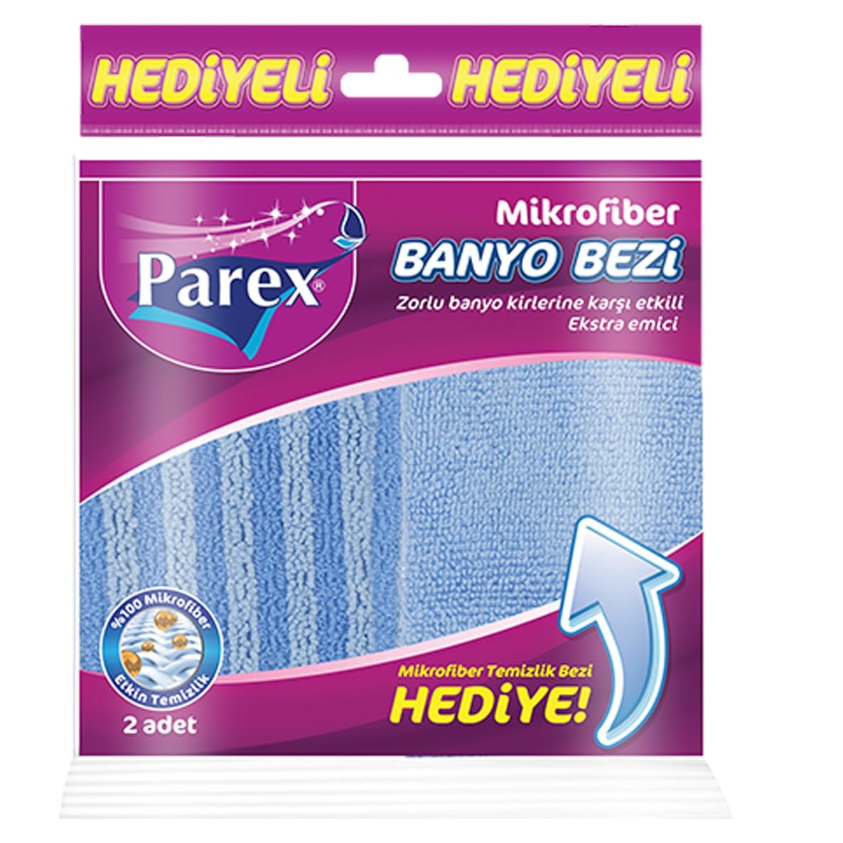 Parex Mikrofiber Banyo Bezi (mikrofiber Temizlik Bezi Hediye)