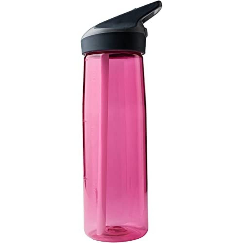 Laken Üniseks su şişesi Tritan spor kilit Jannu ve geniş ağız, 750 ml, kırmızı, yetişkinler için, 84