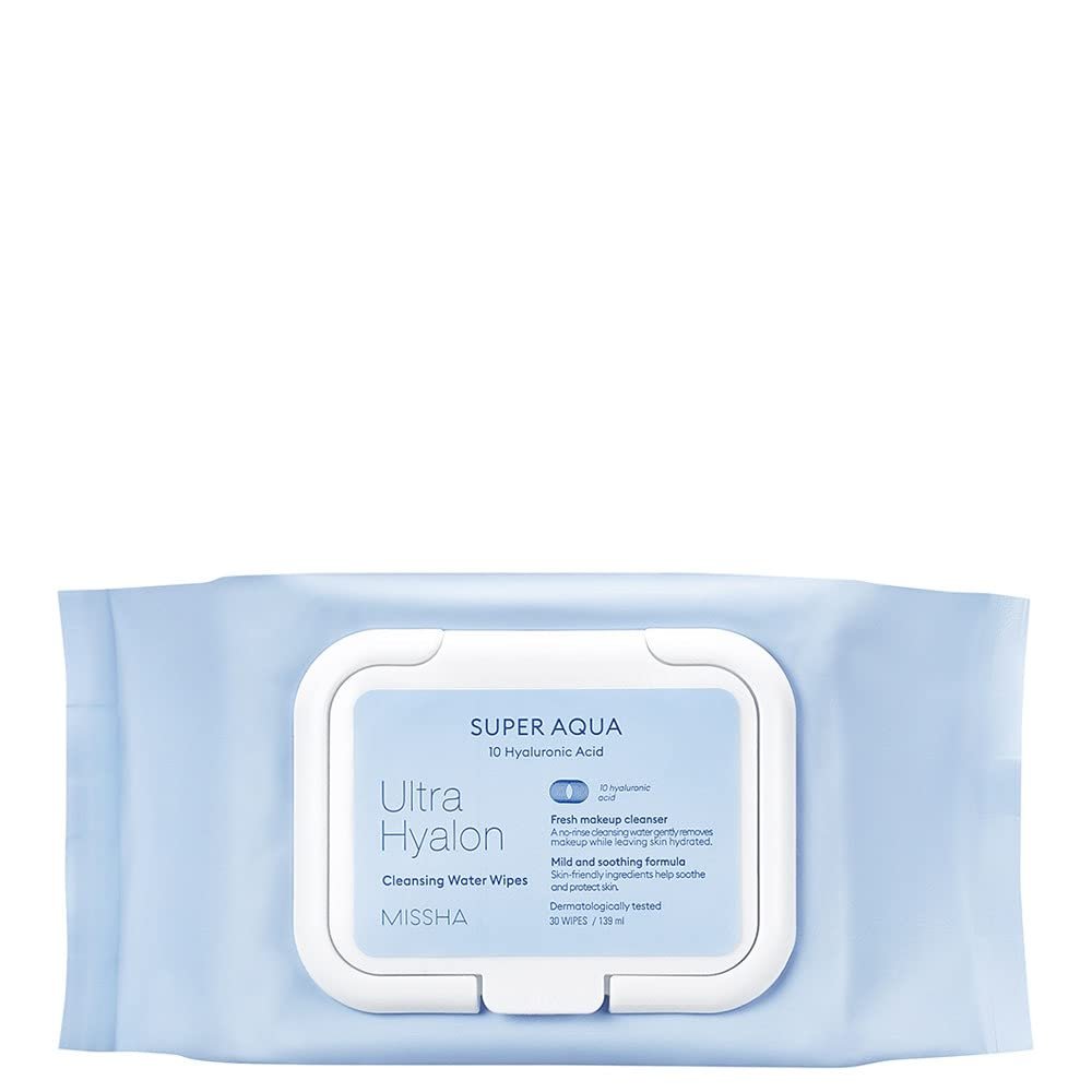 MISSHA MISSHA Super Aqua Ultra Hyalron Cleansing Water Wipes