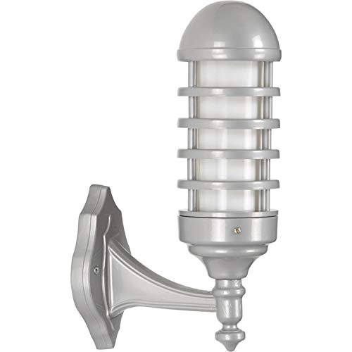 AVONNI BAP-68132-GR Beyaz Elektrostatik Toz Boyalı Dış Mekan Aydınlatma, E27, Aluminyum, Polikarbon Cam, 20cm