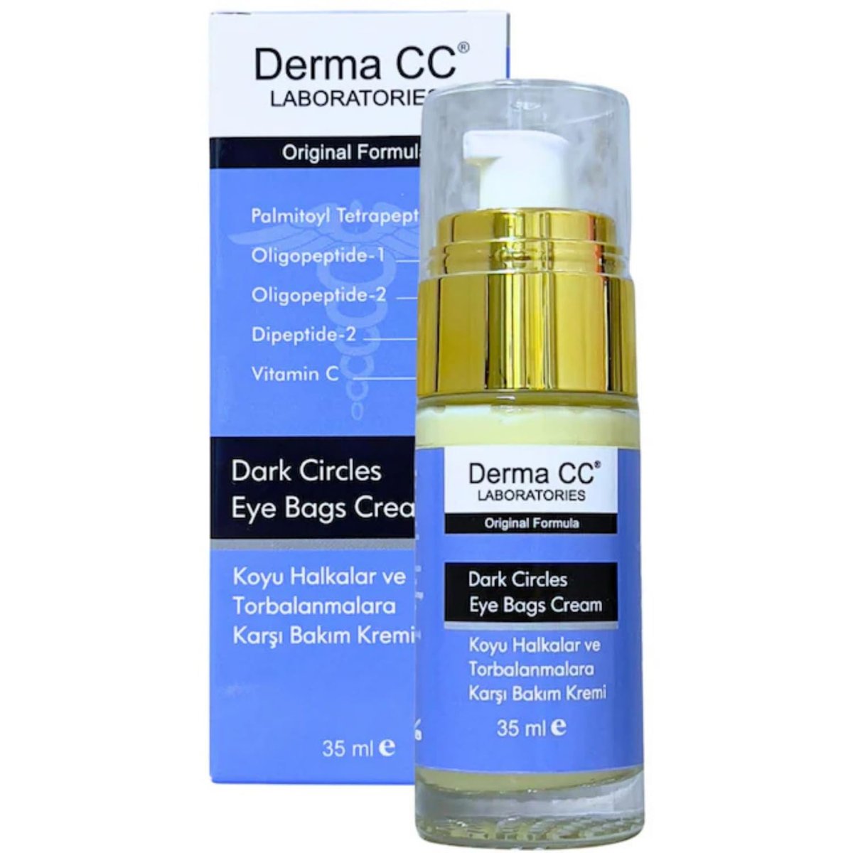 DERMA CC LABORATORIES Göz Altı Torbalanmalarına Karşı Serum, 30 Mililitre