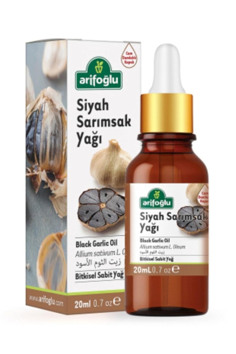 Arifoğlu Siyah Sarımsak Yağı 20ml | Arifoğlu Black Garlic Oil 20ml