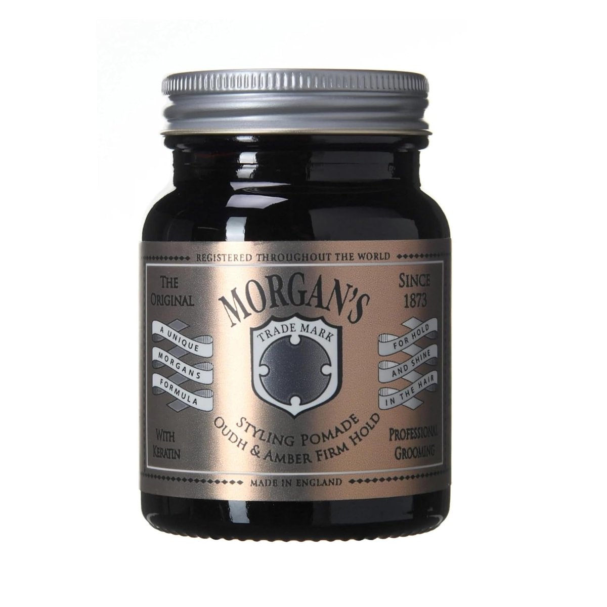 Morgan's Pomade Oudh & Amber Firm Hold Pomade (Gold label) Şekillendirici Pomat 100gr