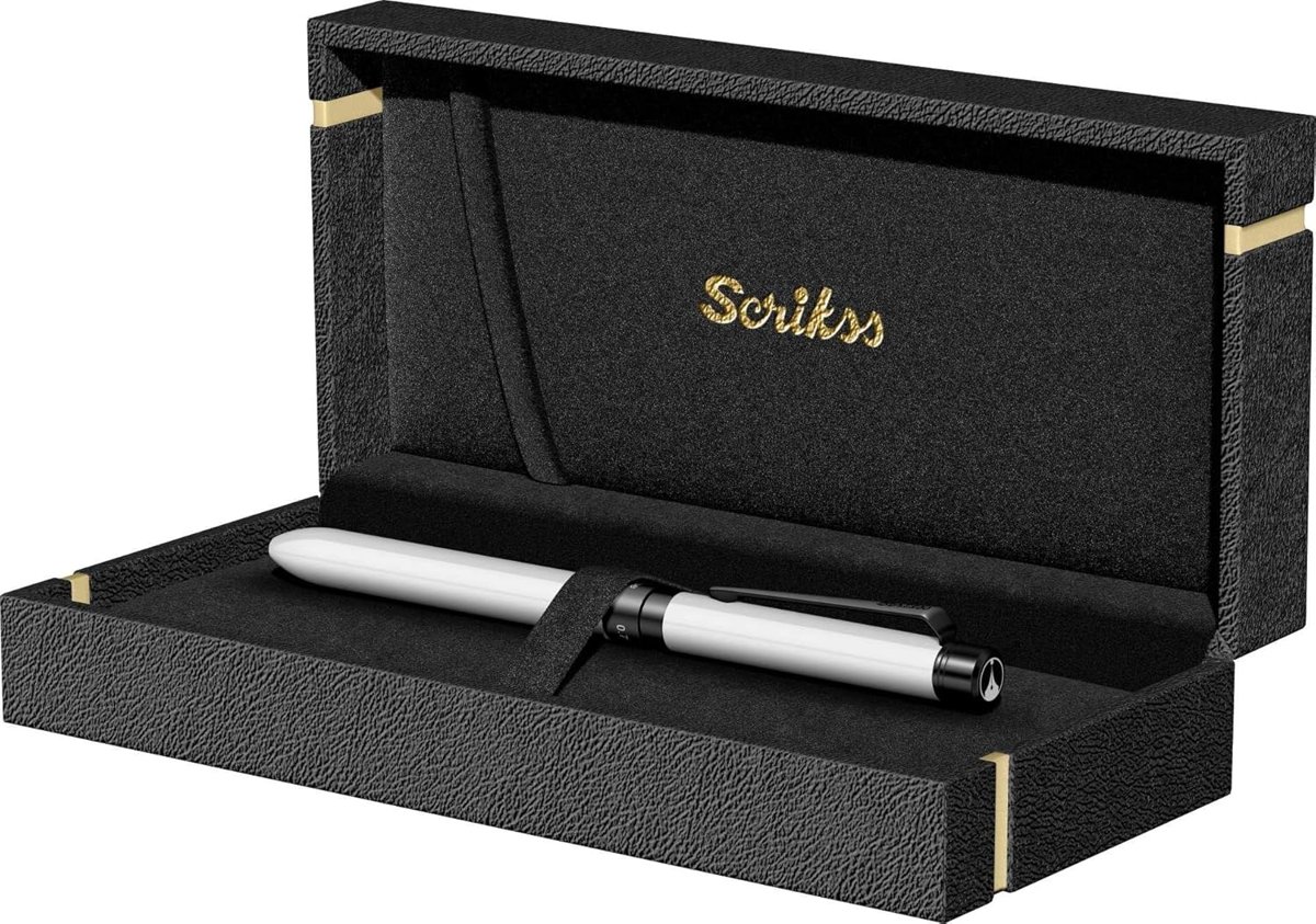 Scrikss Trio 83 Sport Multifonksiyon Kalem Beyaz