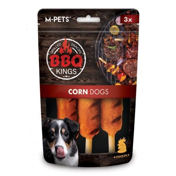 M-PETS BBQ KINGS CORN DOGS CHICKEN ÖDÜL 90GR