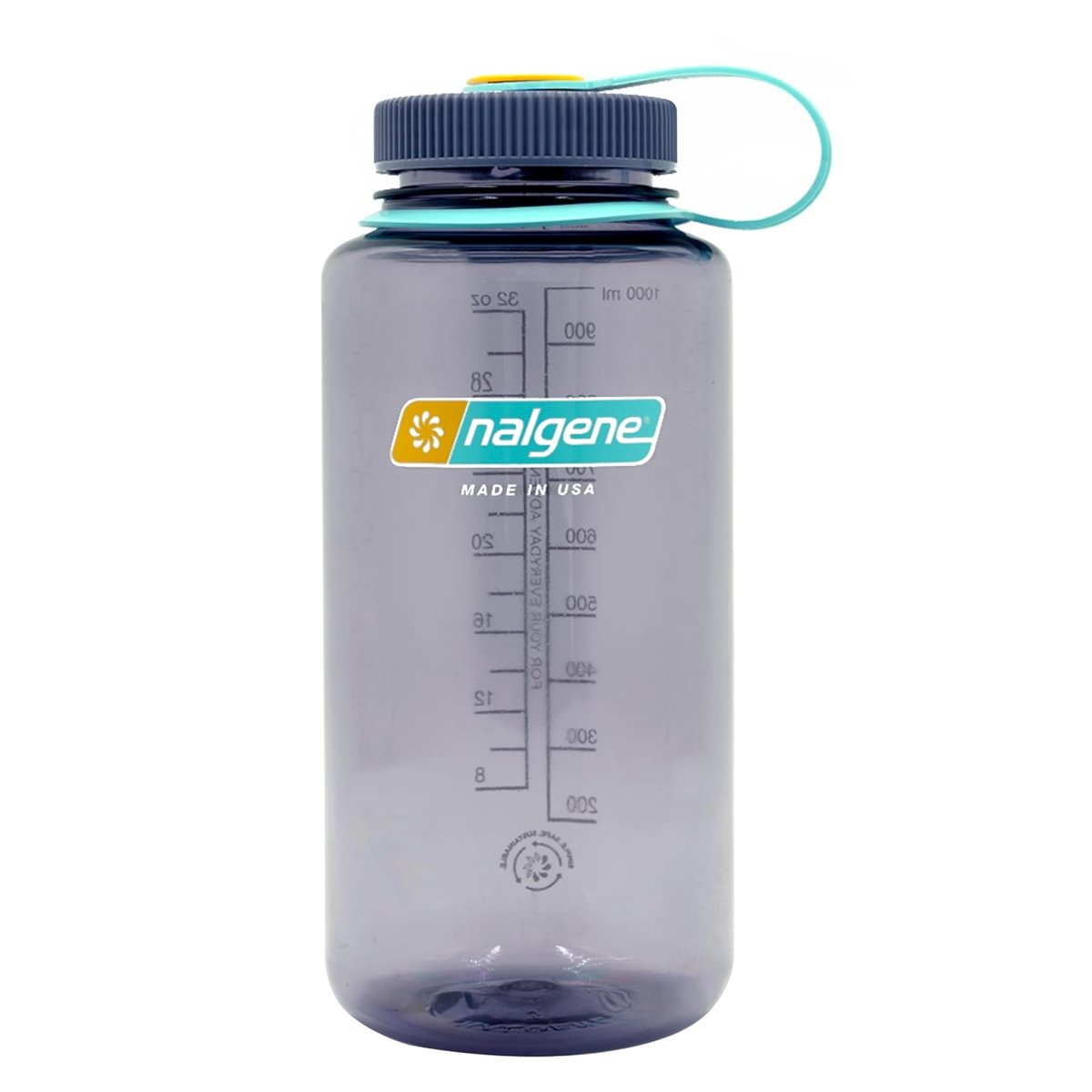 Nalgene WH Sustain içecek şişesi patlıcan 1 l