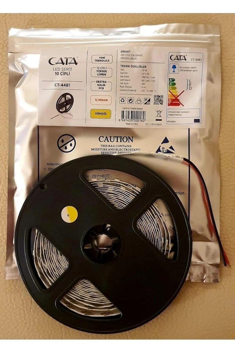 CATA CT-4481 iç Mekan Şerit LED, 5 m