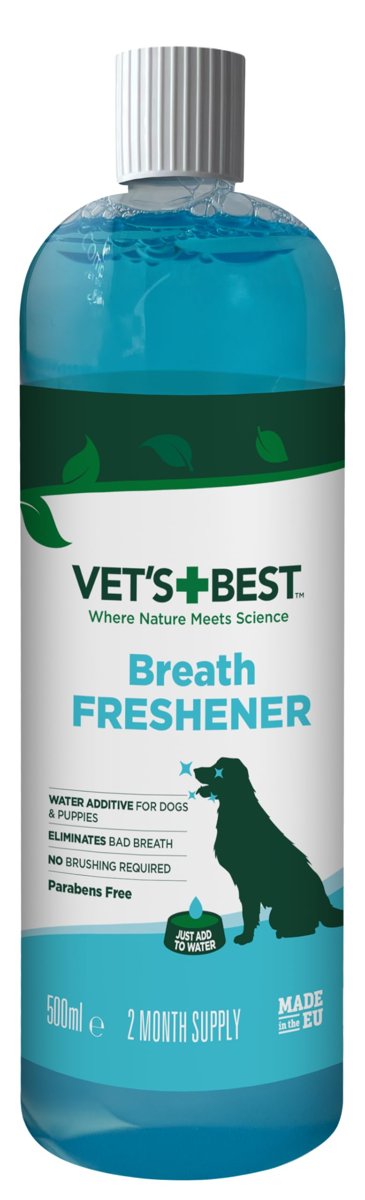 Vet's Best Köpekler için Ağız Bakım Suyu 500 ml