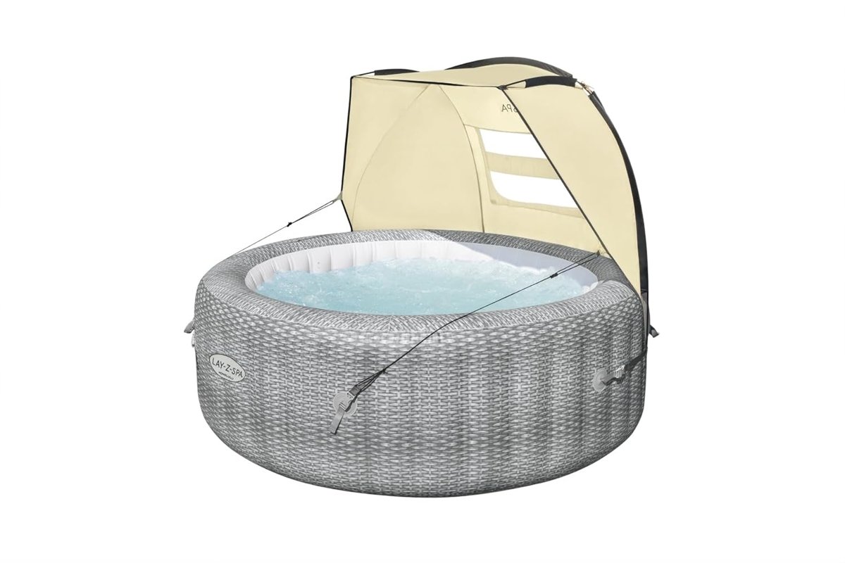 Bestway Lay-Z-SPA Güneşlik Çatı, 183 x 94 x 109 cm