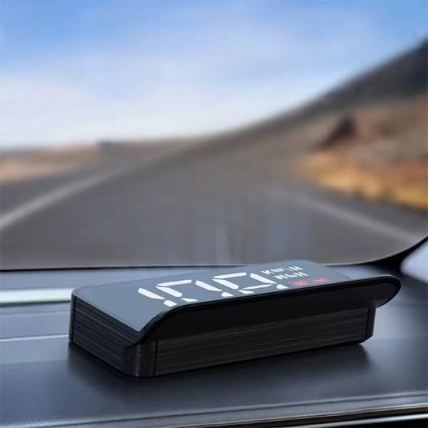ALLY M3 HUD OBD2 Head-Up Display Dijital Hız Göstergesi E-OBD ve GPS Destekli OBD Arayüzlü - Alarmlı