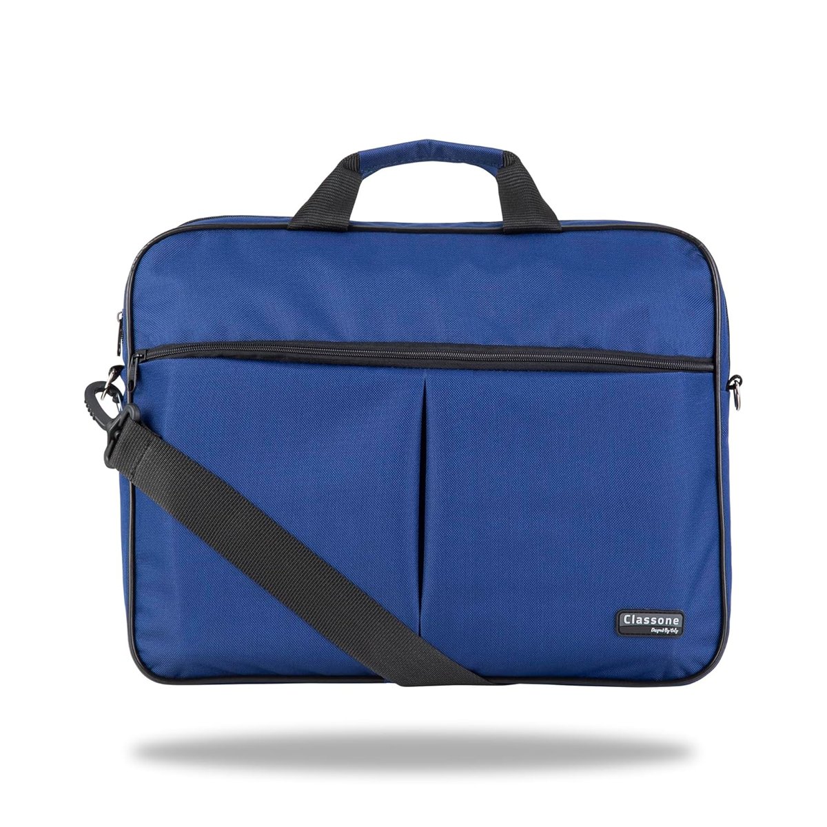 Classone WTX301 WTXpro Serisi 15.6 inch Uyumlu Su Geçirmez Kumaş Macbook, Laptop, Notebook El Çantası- Lacivert