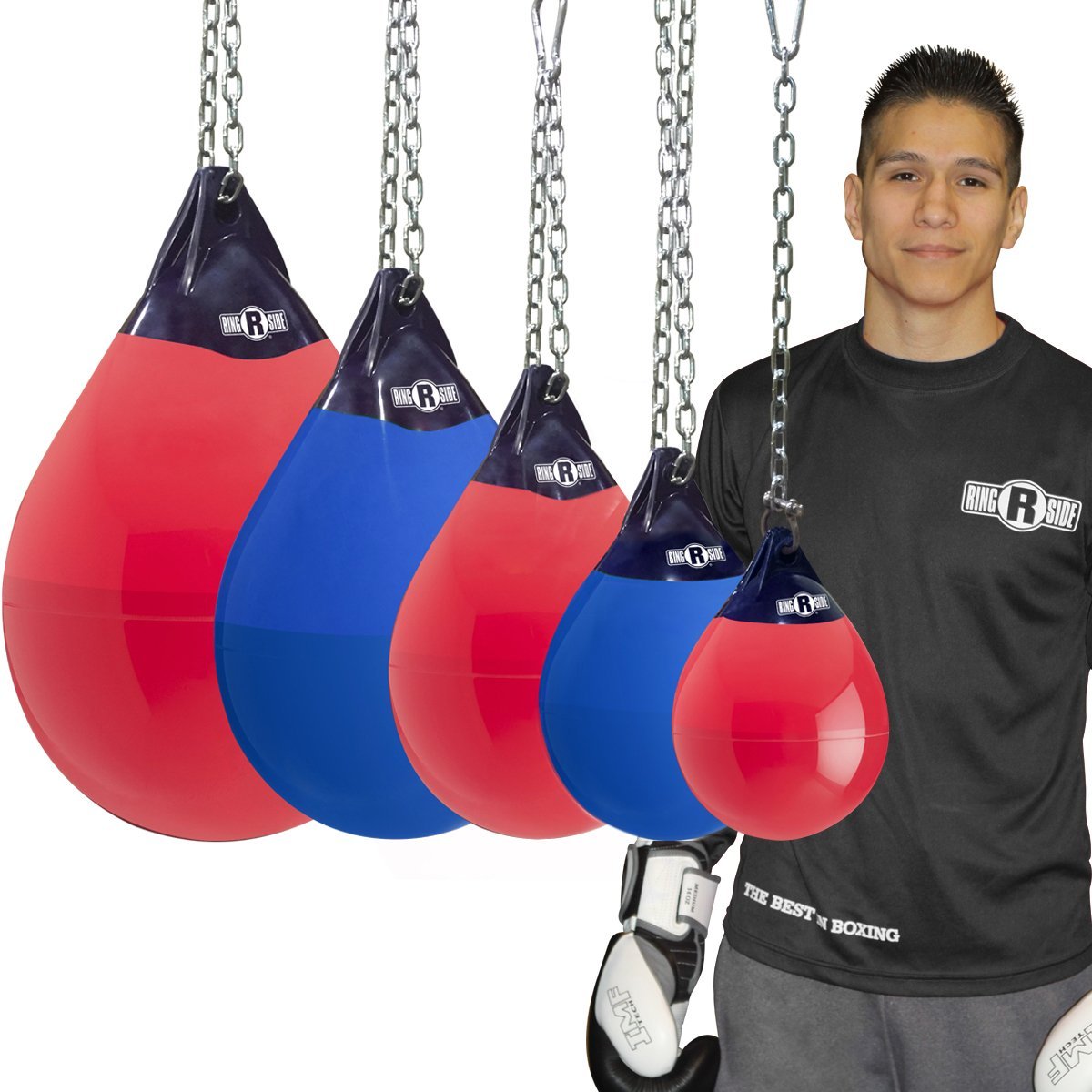Ringside 012LB Tsunami su Heavy Bag, Kırmızı, Unisex, Water Heavy Bag 5,4 kg