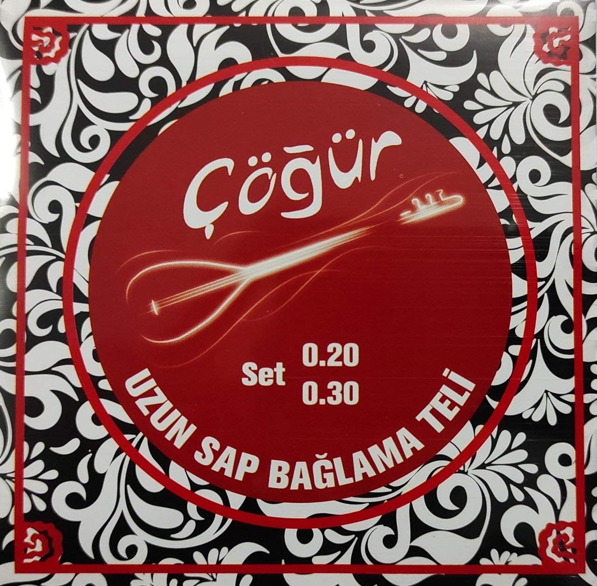 MARIA Çöğür CGR20 Uzun Sap Saz Teli 0.20 Takım Bağlama Teli
