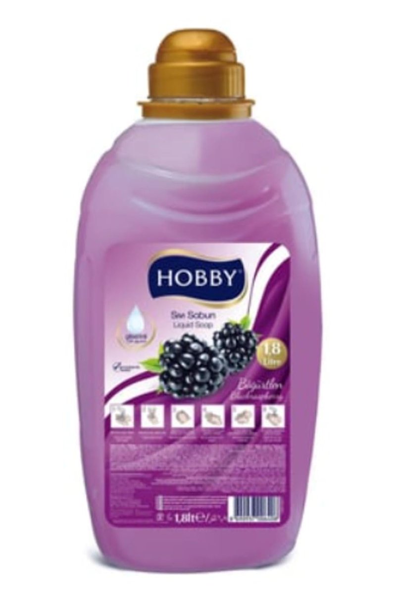 Hobby Sıvı Sabun Böğürtlen 1500 Ml