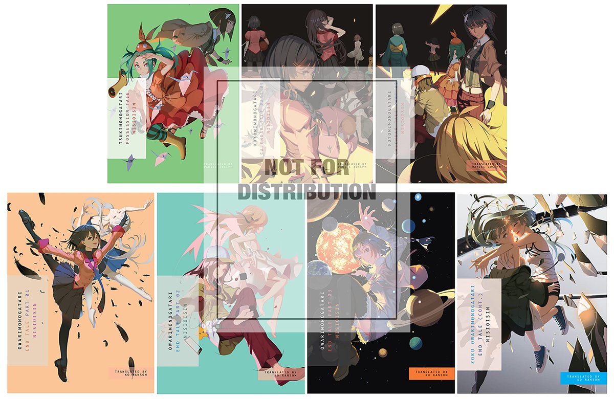 MONOGATARI Series Box Set Final Season