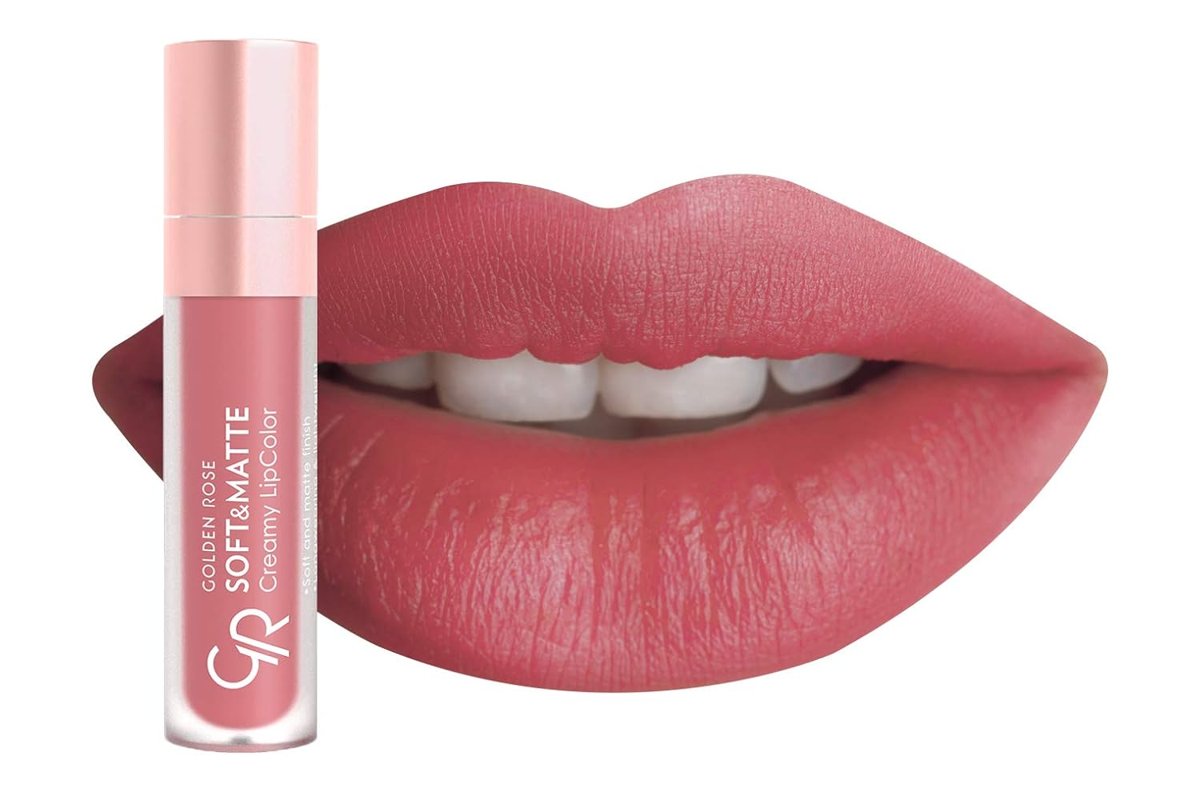Golden Rose Soft  Matte Creamy Lipcolor No: 108 - Kurutmayan Yumuşak Mat Likit Ruj