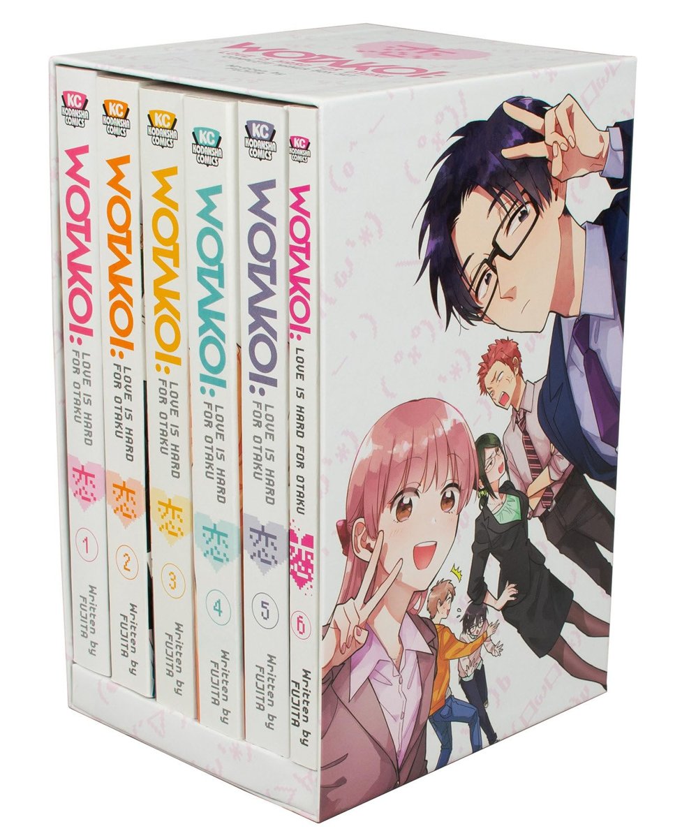 Wotakoi: Love Is Hard for Otaku Complete Manga Box Set: 1-6