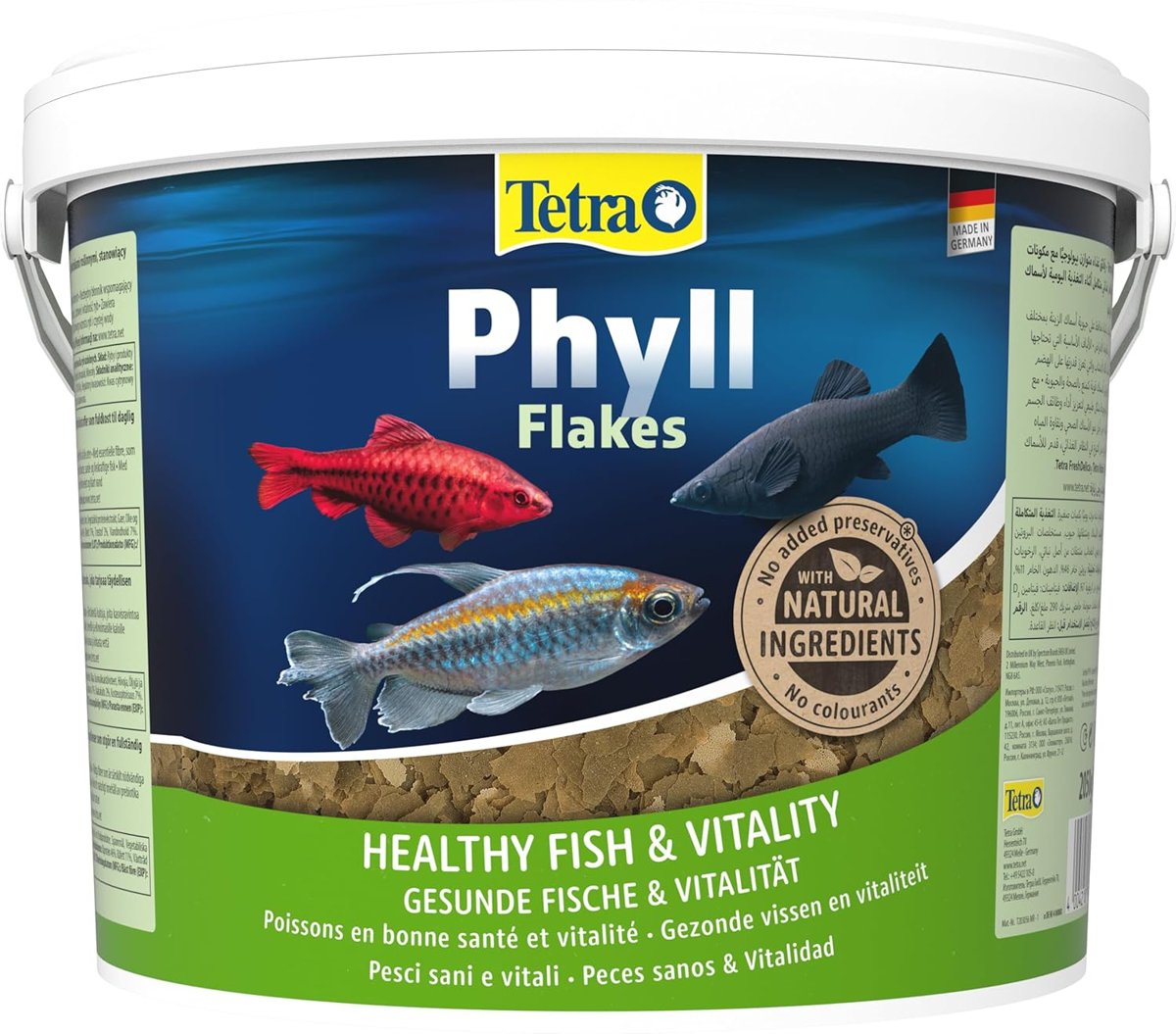 Tetra Yem Phyll Flakes 10 Litre
