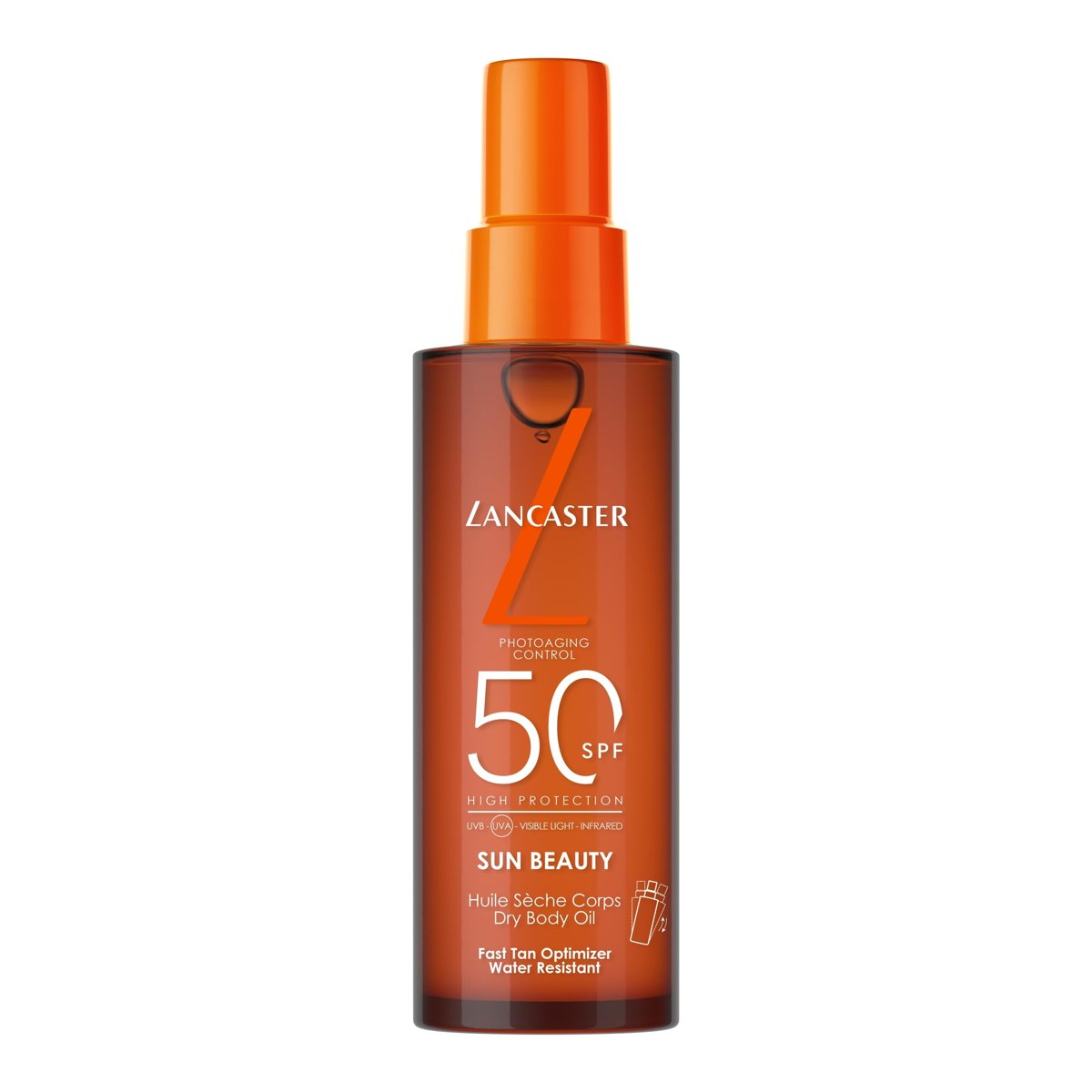 Lancaster Sun Beauty Satin Dry Oil SPF50 150 ml