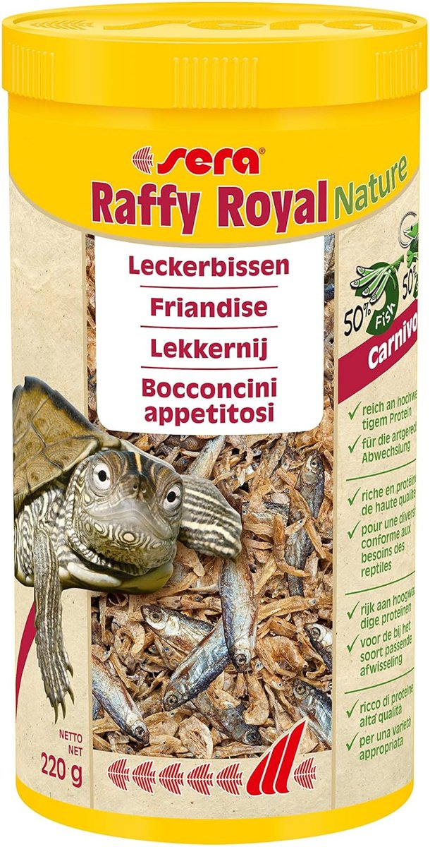 Sera Raffy Royal Kaplumbağa Yemi 1000 ml